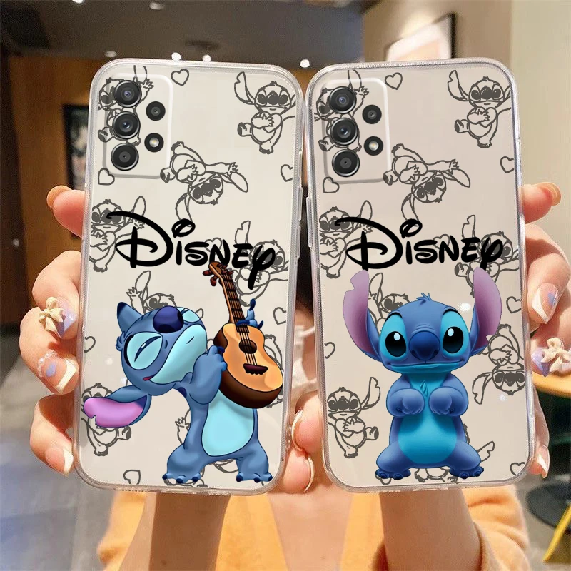 

Cute Stitch Bady Disney Phone Case For Samsung A73 A72 A71 A54 A53 A52 A41 A35 A34 A33 A32 A25 A24 A23 A15 A13 A5S A03 A01