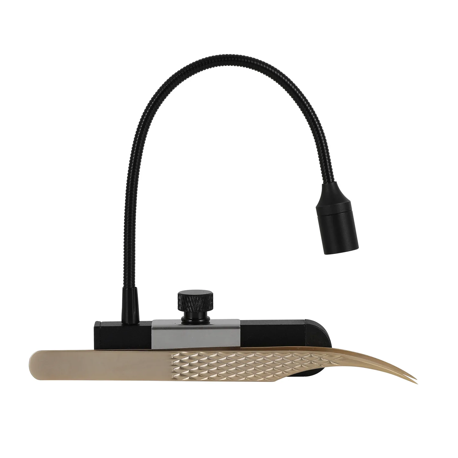 Wimperpincetlamp voor valse wimperverlenging UV-lijmuitharding, voetpedaalschakelaar, draagbare LED ultraviolet lichtuithardingslamp