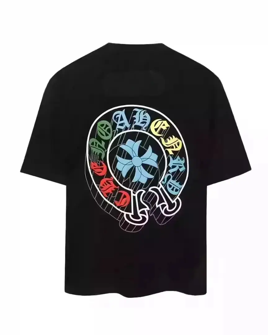 

Gothic colored printed men's short sleeved T-shirt,soft cotton street wear,retro hip-hop casual men's women's T-shirt，ideal gift