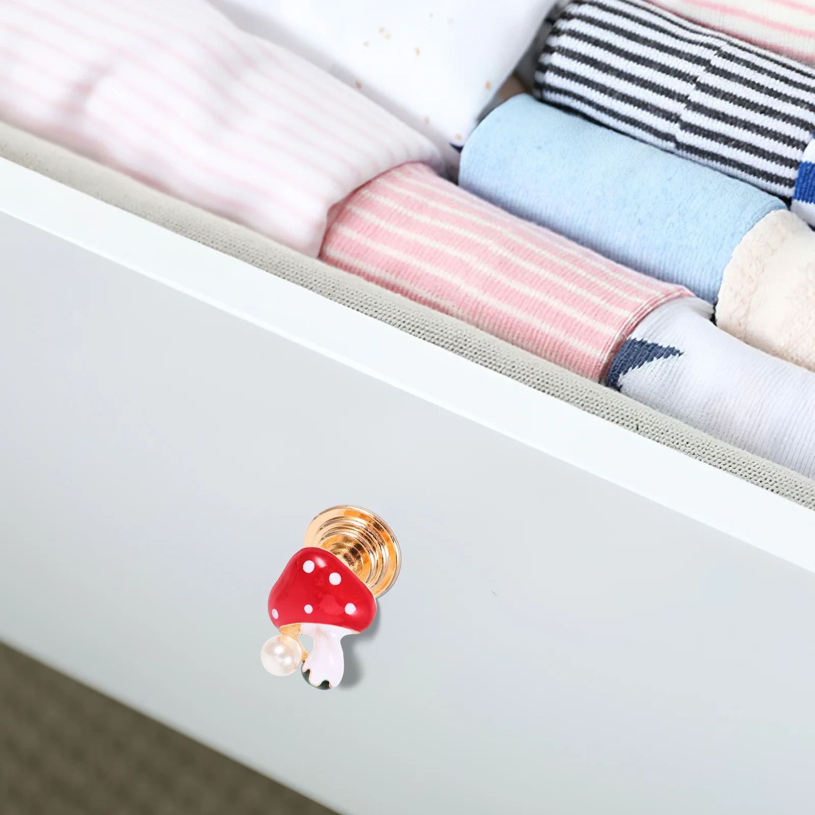 الحديثة سبائك الزنك مضمد مقبض الفطر شكل خزانة مقبض سحب لخزانة ملابس بأدراج خزانة باب مقبض الأثاث الصغيرة