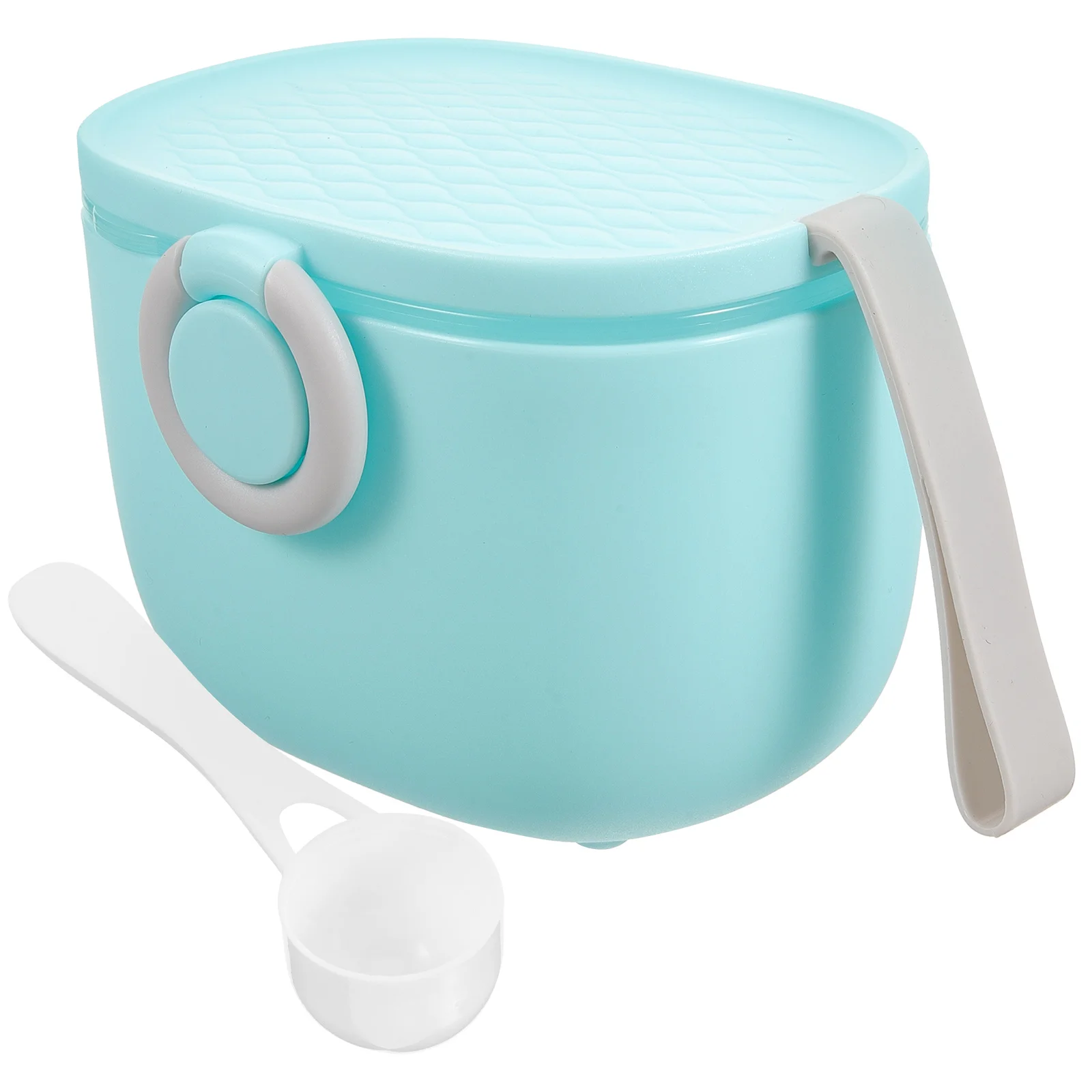 

1pc Portable Milk Storage Box Safe PP Material Large Capacity Sealed Design Baby Food Dispenser Moisture-proof Container