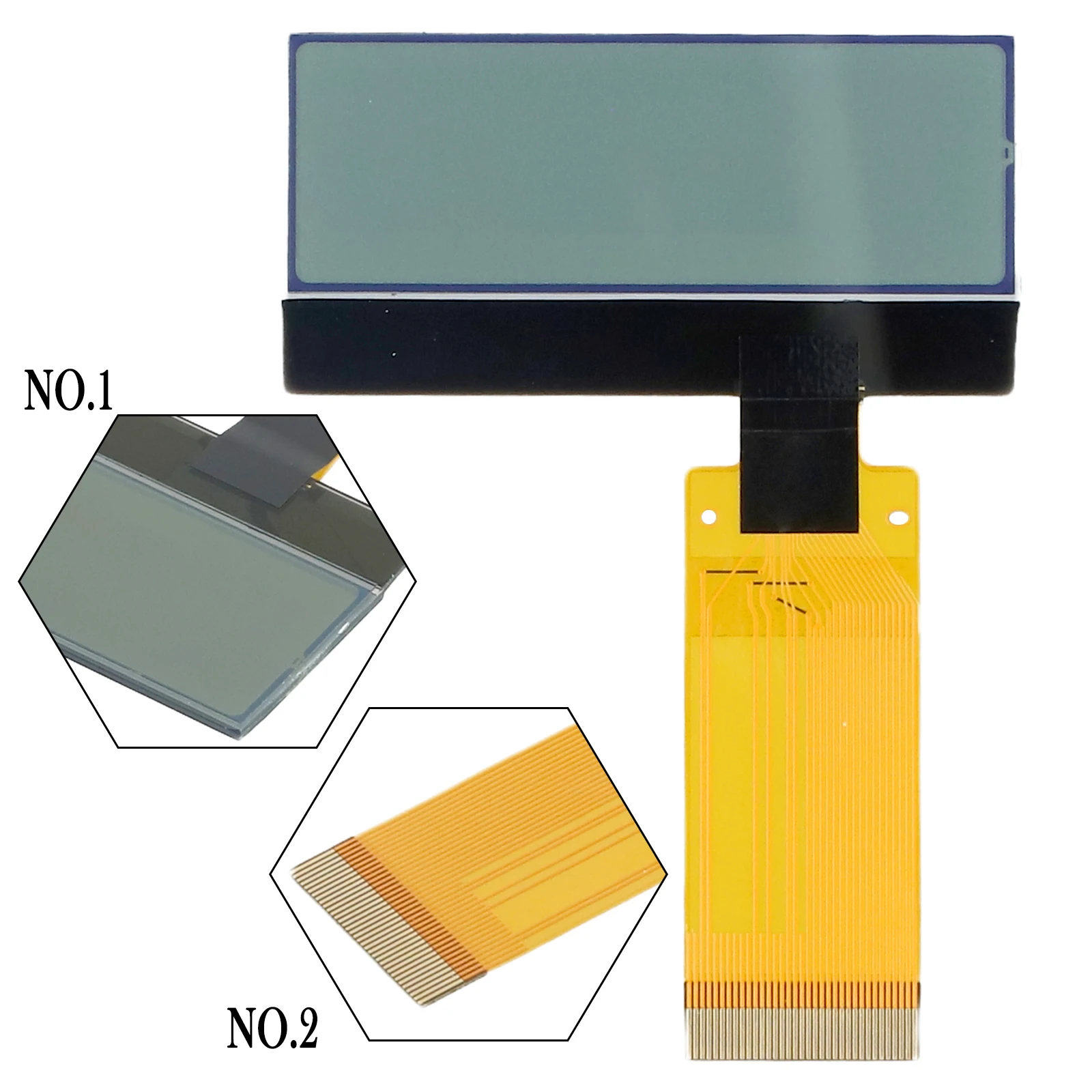 

Replacement LCD Display for Mercury Smartcraft SC1000 Multifunction Speed Tachometer Gauge Compatible with OEM Numbers