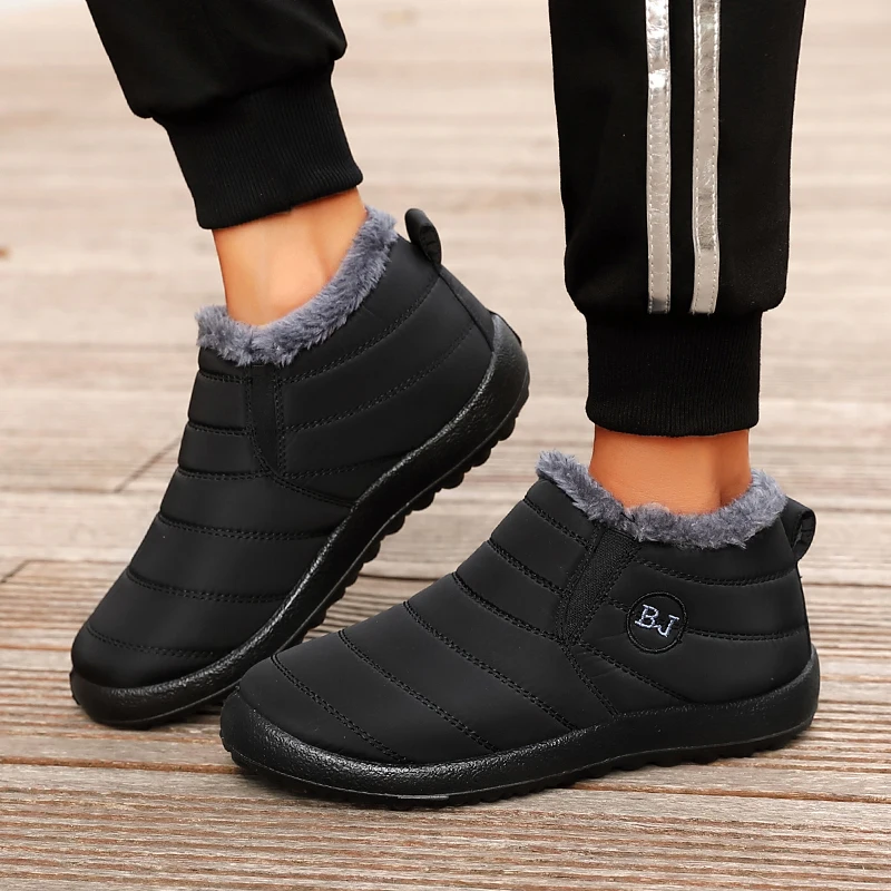 Woman Sneaker Shoes Winter Sneakers For Women Snow Waterproof Women's Sports Shoes Lightweight Women's Vulcanize Shoes Boots
