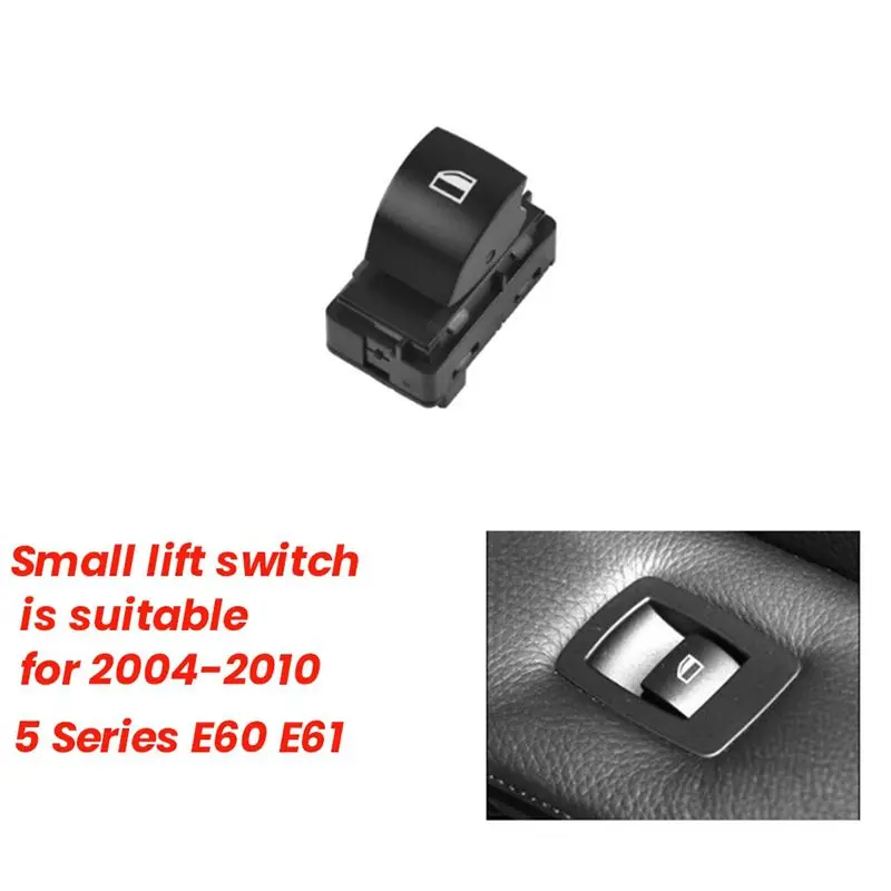 Top-Rated Car Electric Power Window Lift Control Switch For BMW 5 Seires E60 E61 2004-2010 Car Accessories