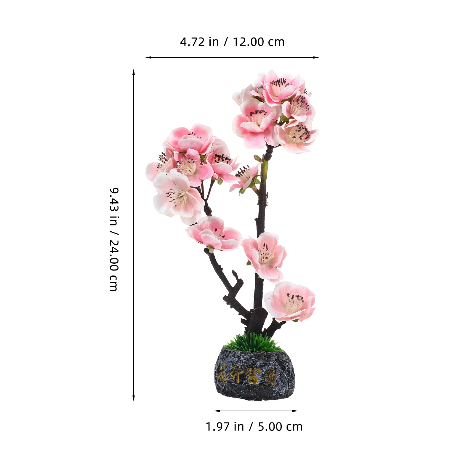 

Delicate Ornament Fake Dish Decor Sashimi Accessories Vivid Food Flower Adornments Plastic Artificial Plants Hotel Restaurant