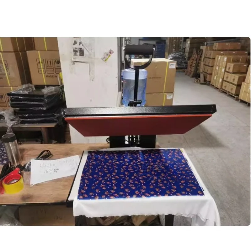 

High pressure direct press heat transfer machine