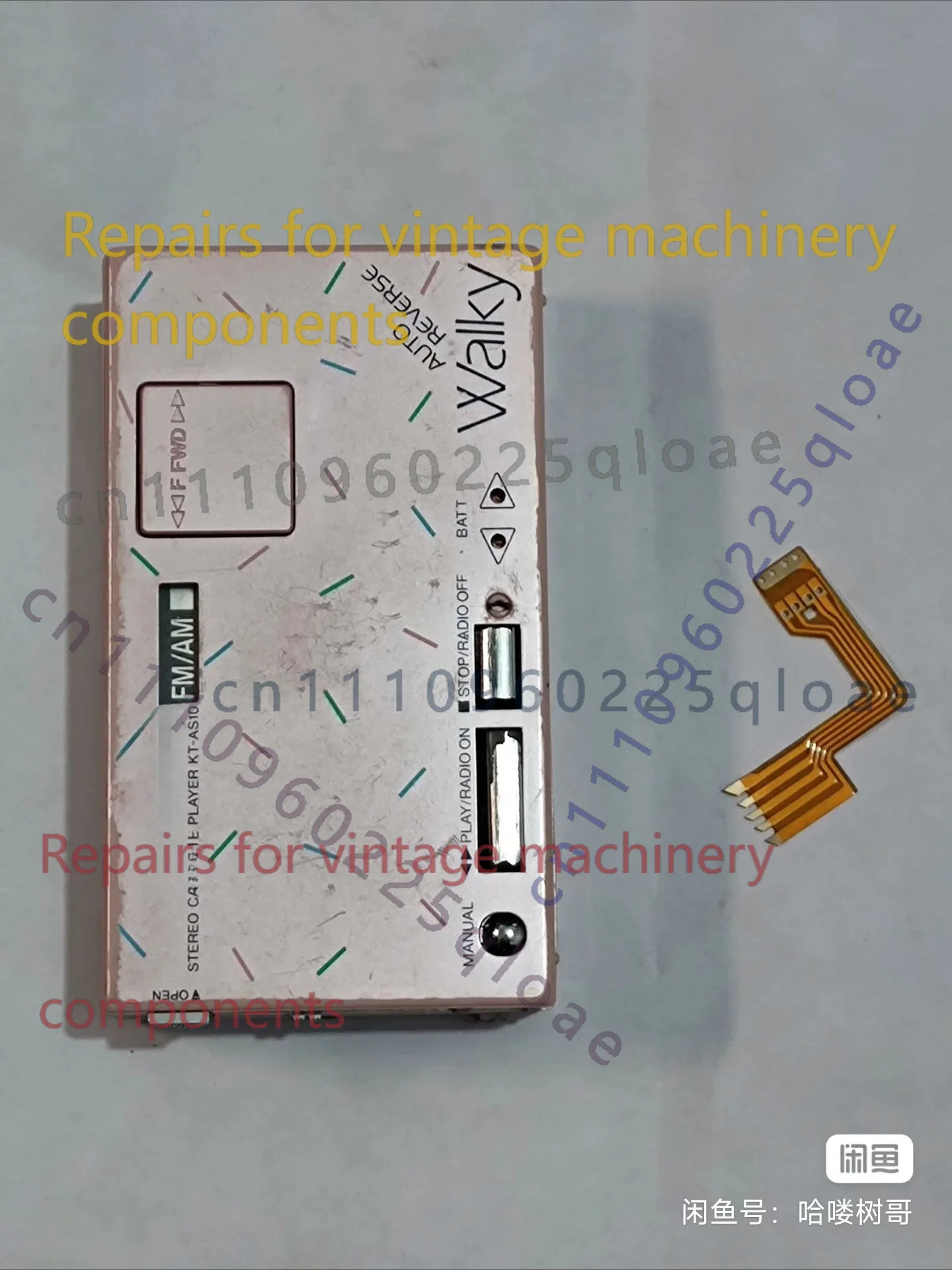 Belt + Pinch Roller + Head Flex Cable Repair Kit For Toshiba KT-AS10 KT-V500 Walkman Replacement Parts