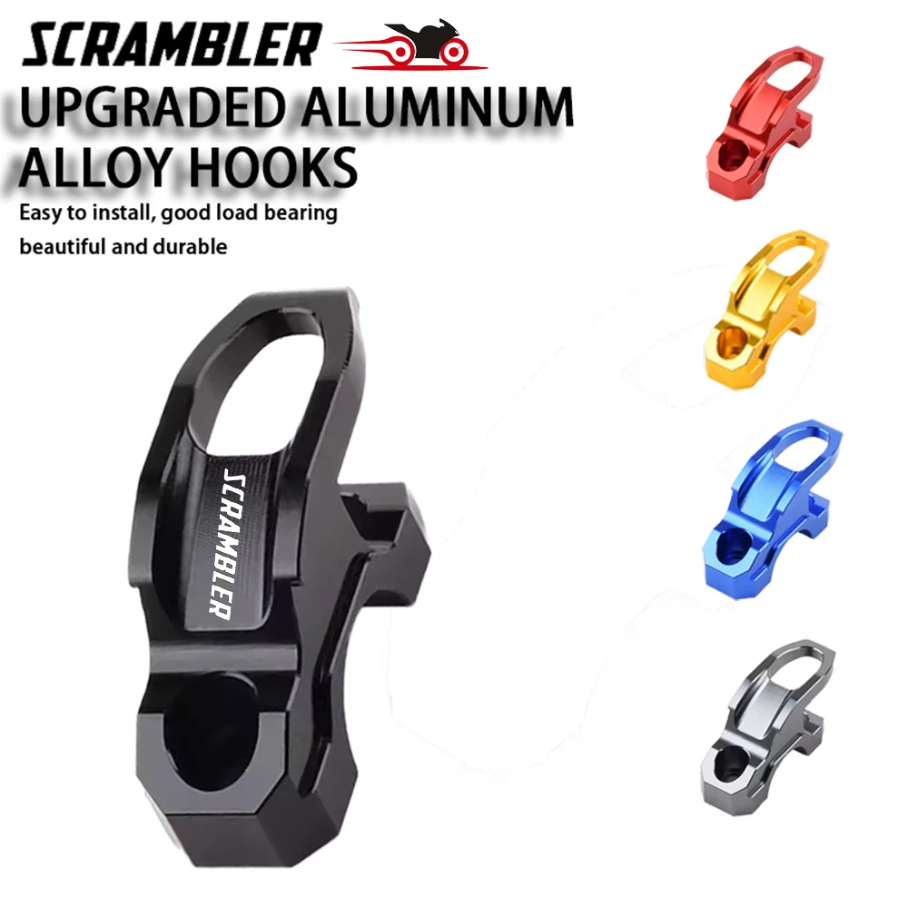 

Общие аксессуары для мотоциклов, крючок для шлема, крючок для багажной сумки, держатель для Ducati Scrambler 800 1100, ICON 800, санки для пустыни 2017-2022