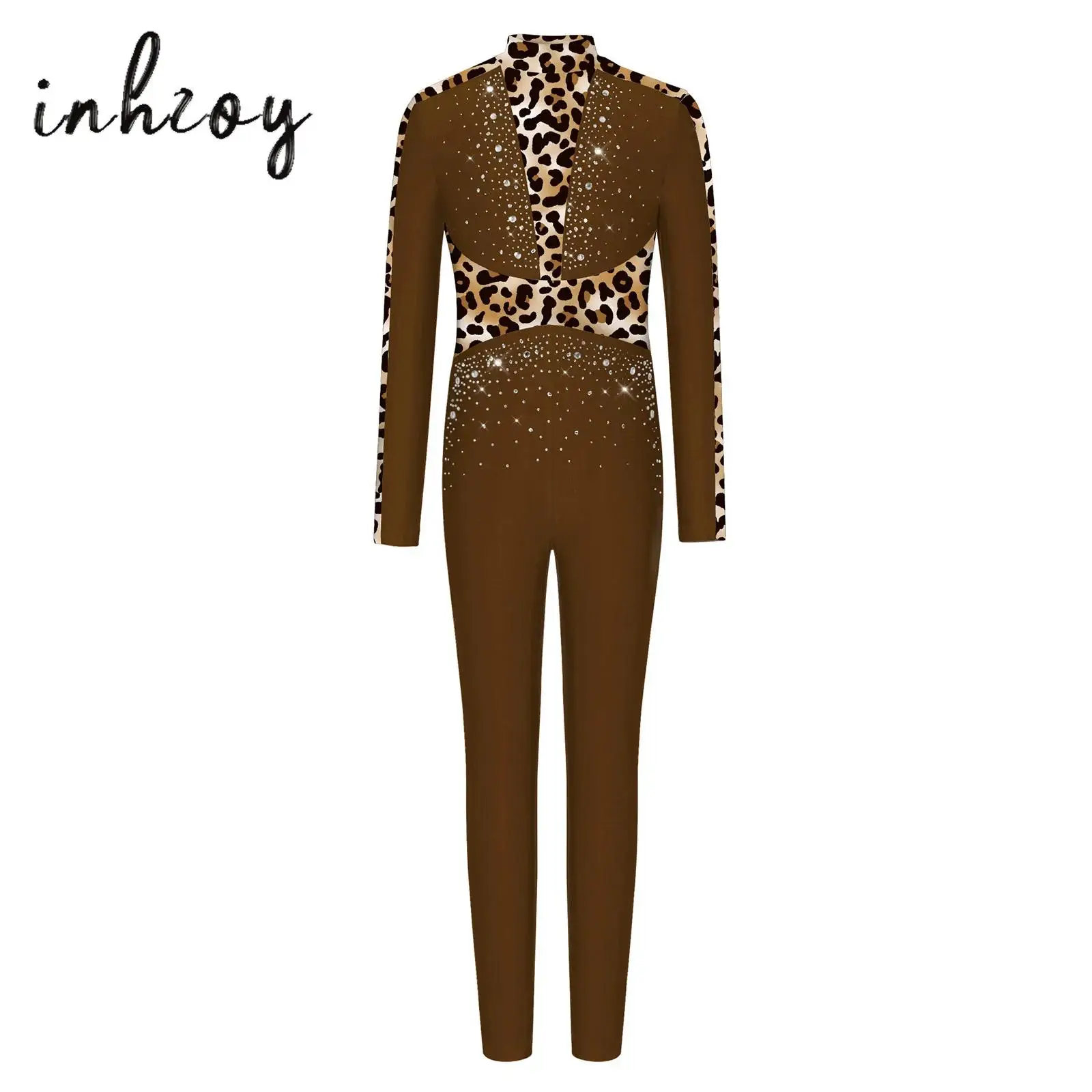 

Kids Girls Acrobatics Gymnastics Leotards Rhinestones Ballet Jersey Unitards Bodysuit Rhythmic Artistic Skating Dance Costume