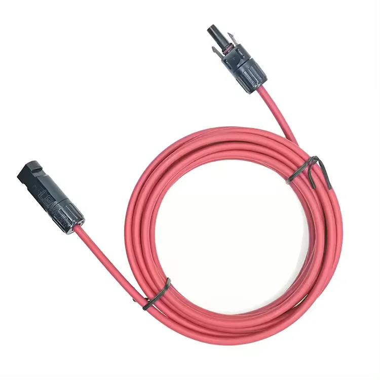10AWG 6mm Waterproof Solar Panel Extension Connector, DC Male Female Plug, customized specification for solar energy cable conne