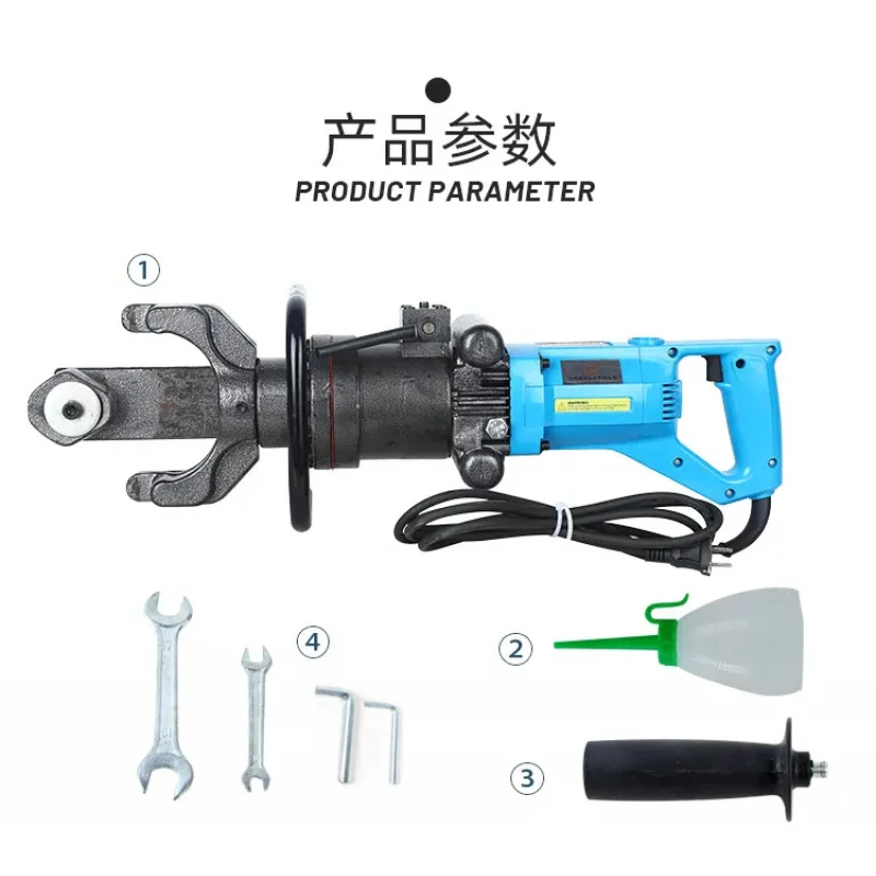 RB-20 Hydraulic Rebar Machine High Quality 1200W Motor 8-20Mm Diameter 110V/220V/230V Voltage 5S Bending Speed
