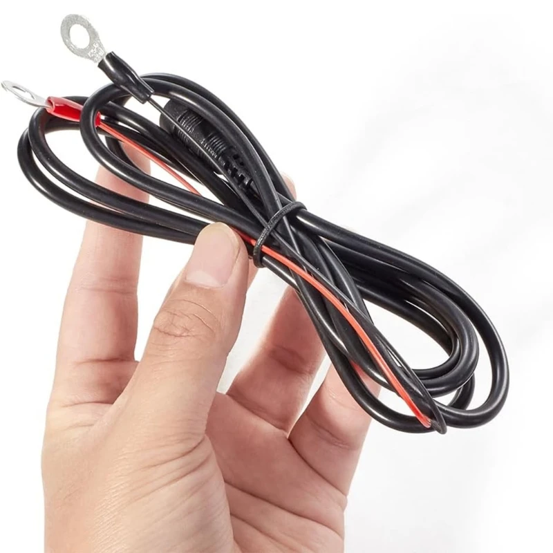  High Temperature Resistant Power Cord For Heated Motorbike Helmet Accessories