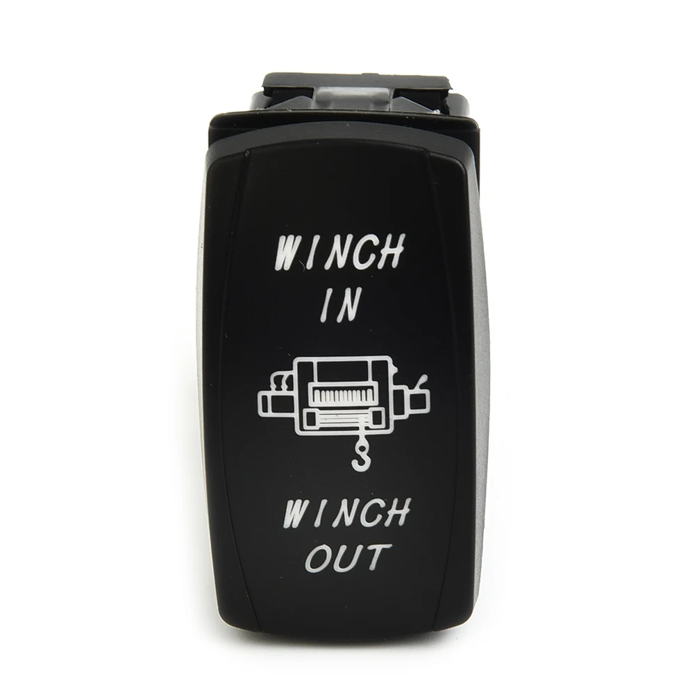 High Quality New Practical Reliable Switch Off-road Replacement Black Blue LED IP66 Parts Waterproof 1pc 7-pin