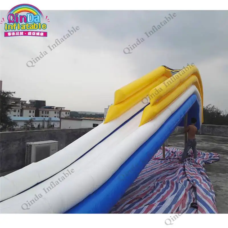 

High Quality Inflatable Boat Dock Slide 4m Height Inflatable Cruiser Slide For Yacht