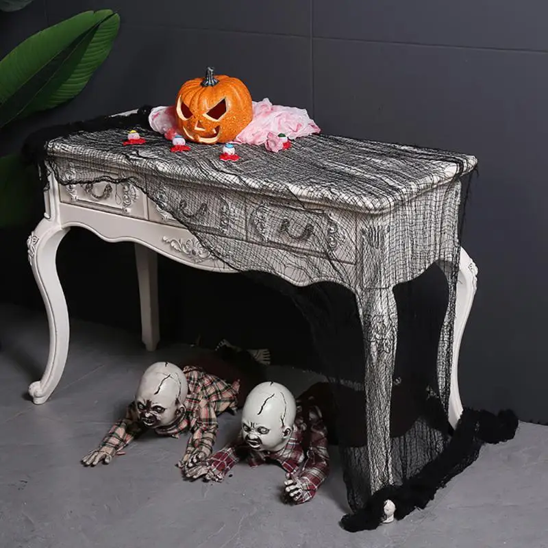 Halloween Decoration Horror-themed Spooky And Eerie Easy To Set Up And Decorate High-quality Gauze Material Blood Cloth Prop