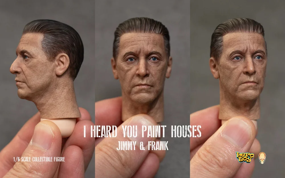 1/6th Herotoys HTFP002 Man Soldier Heard You Painted Houses Head Sculpt Carving Toys Model PVC Material For 12