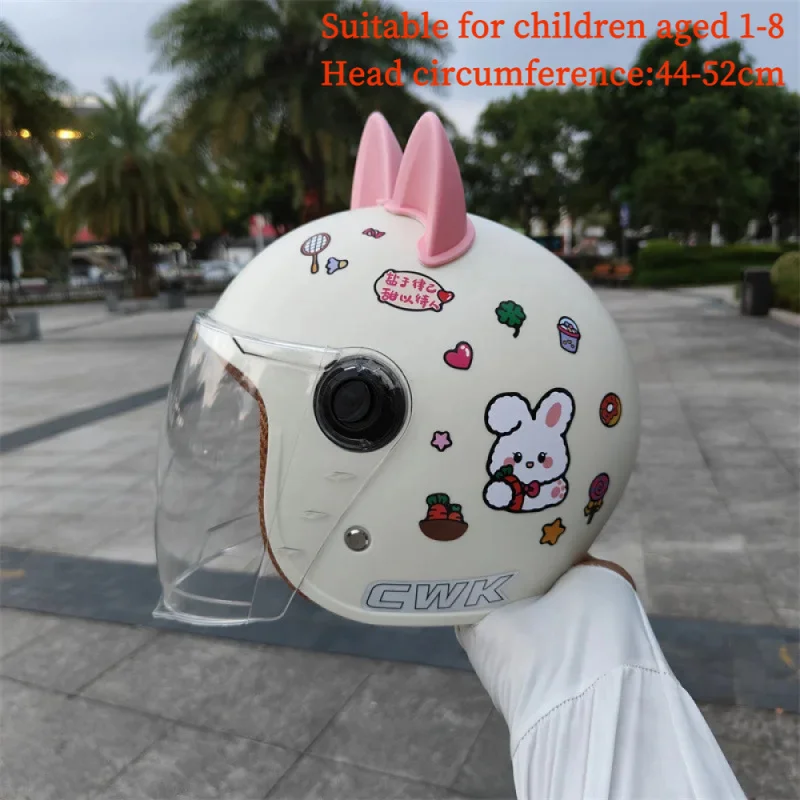 

Toddler Winter Cycling Helmet Age 1-8, Cozy Windproof Half Helmet with Thick Cotton & Anti-Fog for Safe Outdoor Riding,H25024