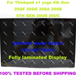 Voor Lenovo Thinkpad X1 Yoga 4e 5e Gen 20qf 20qg 20sa 20sb 20b 20ub 20uc 14