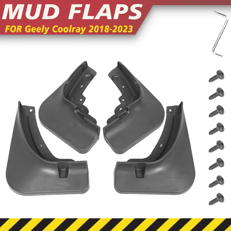 

Mudguards For Geely Coolray SX11 Proton X50 2018-2023 Mudflaps Fender Flares Mud Flap Splash Guards Cover Wheel Parts Accessorie