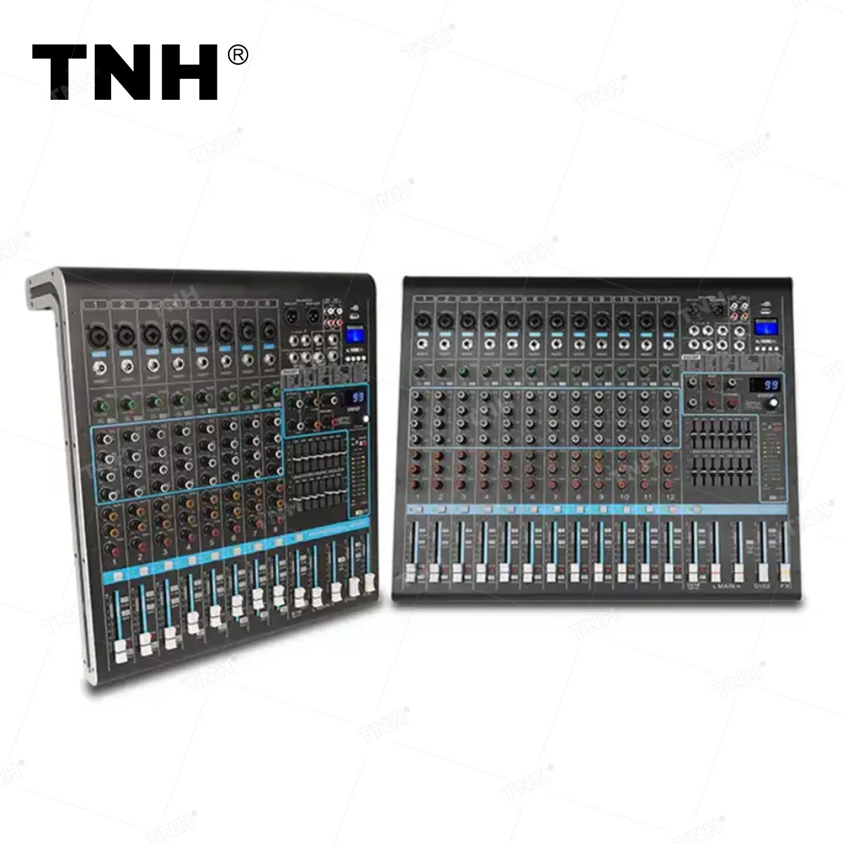 XS800 XS 800  8 Channel 12 Channel 16 Channel Dual Grouping Professional Audio mixer Console with 99 DSP 48V Phantom USB PnP