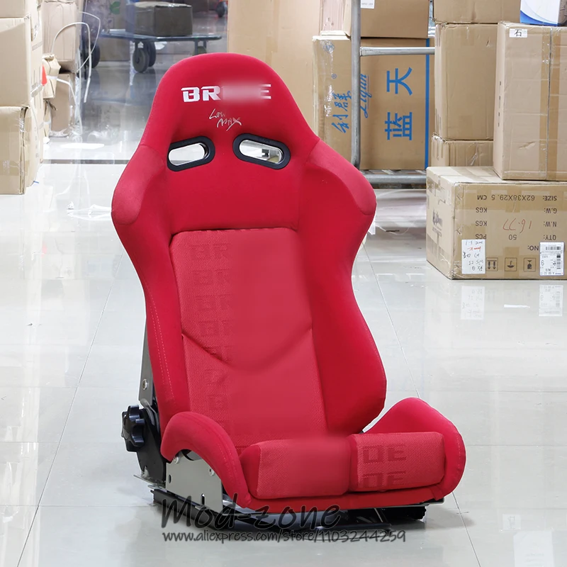 

STRADIA II High Performance Holding Monster Quick Reclining Carbon Fiber Fiberglass Red Fabric Racing Seat
