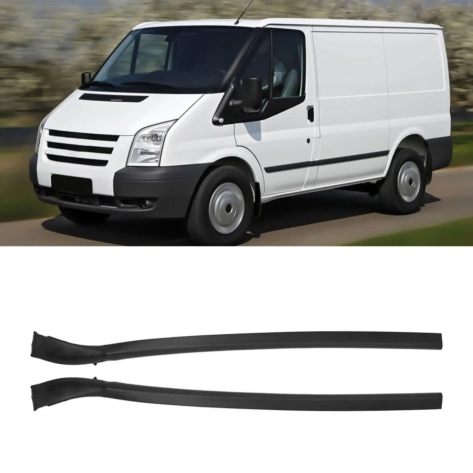 Front Door Weatherstrip 1 Pair for Ford Transit MK7 Accessories