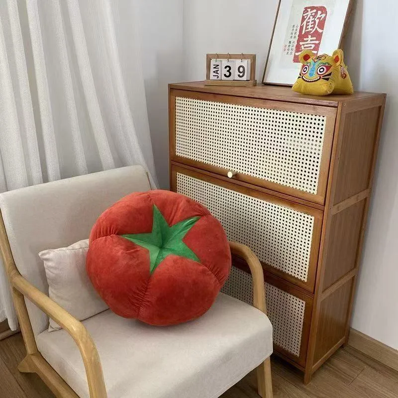 ﻿   Neue Sofa Erker Fenster Kissen Schlafzimmer Zimmer Dekoration Ins Stil Nette Kleine Ornamente Pilz Tomaten Kissen Kissen