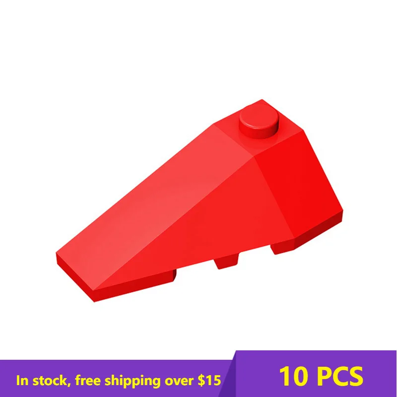 

10PCS MOC Bricks Assembles Particles 43710 4x2For Building Blocks Parts Bricks Bulk Model DIY Educational High-Tech Parts Toys