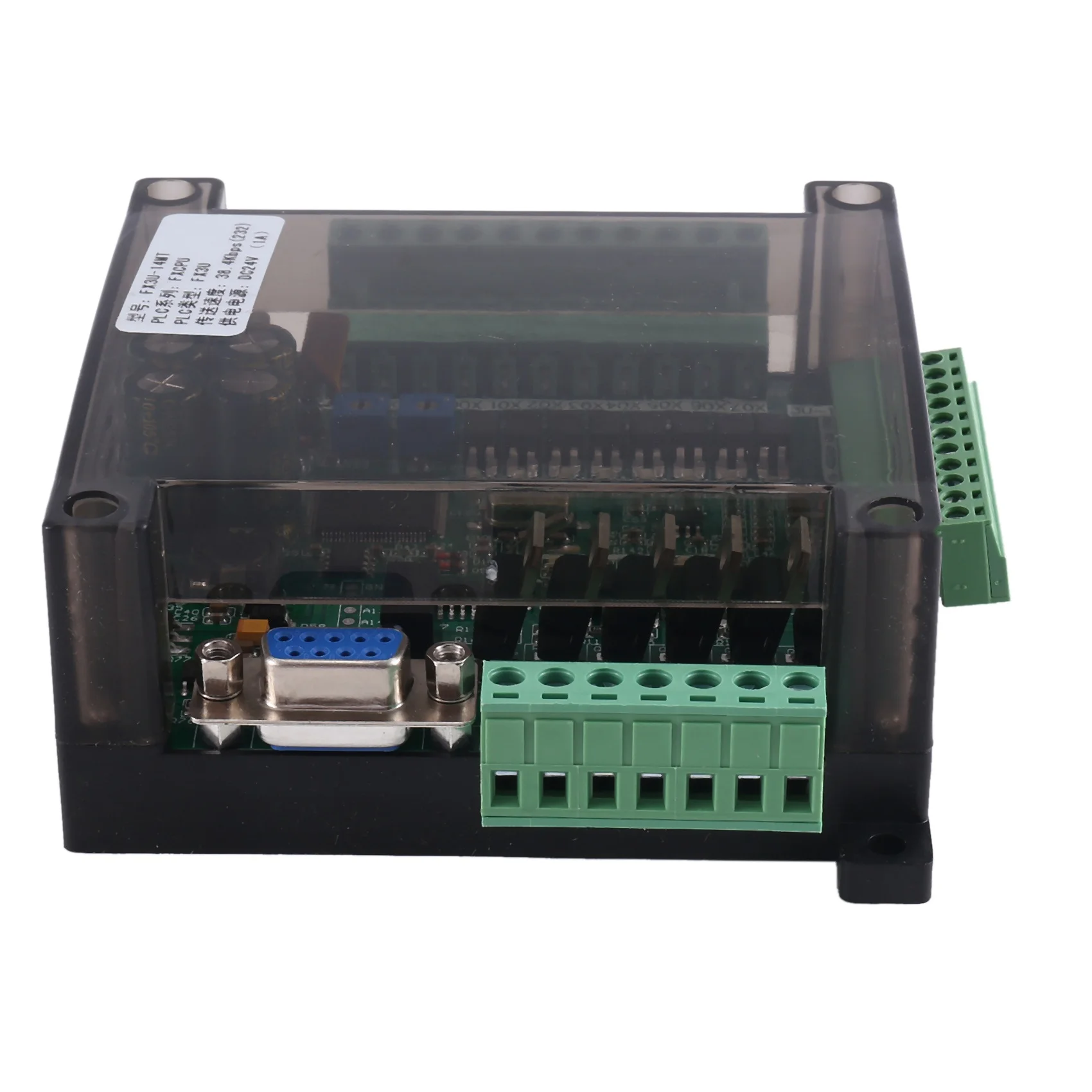 a01e-1-ピース-fx3u-14mt-fx1n-2n-plc-と互換性あり-産業用-fx3u-データレジスタ-8-入力-6-出力-アナログ-6ad-2da-modbus-b