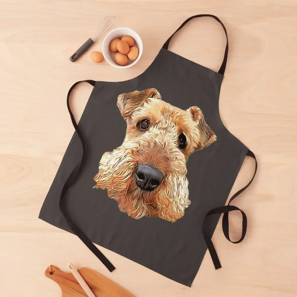 

Airedale Terrier Apron home women Smock for hairdressing Apron