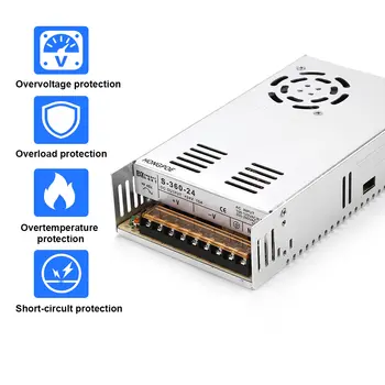 12V napájecí zdroj 1A 2A 3A 4A 5A 6A 8A 10A 15A 20A 30A 40A 50A 100A 125A Spínaný napájecí zdroj 12 V 220 V až 12 V AC-DC SMPS 8 nejlepší prodej Napájecí zdroj 12V 40A - №5