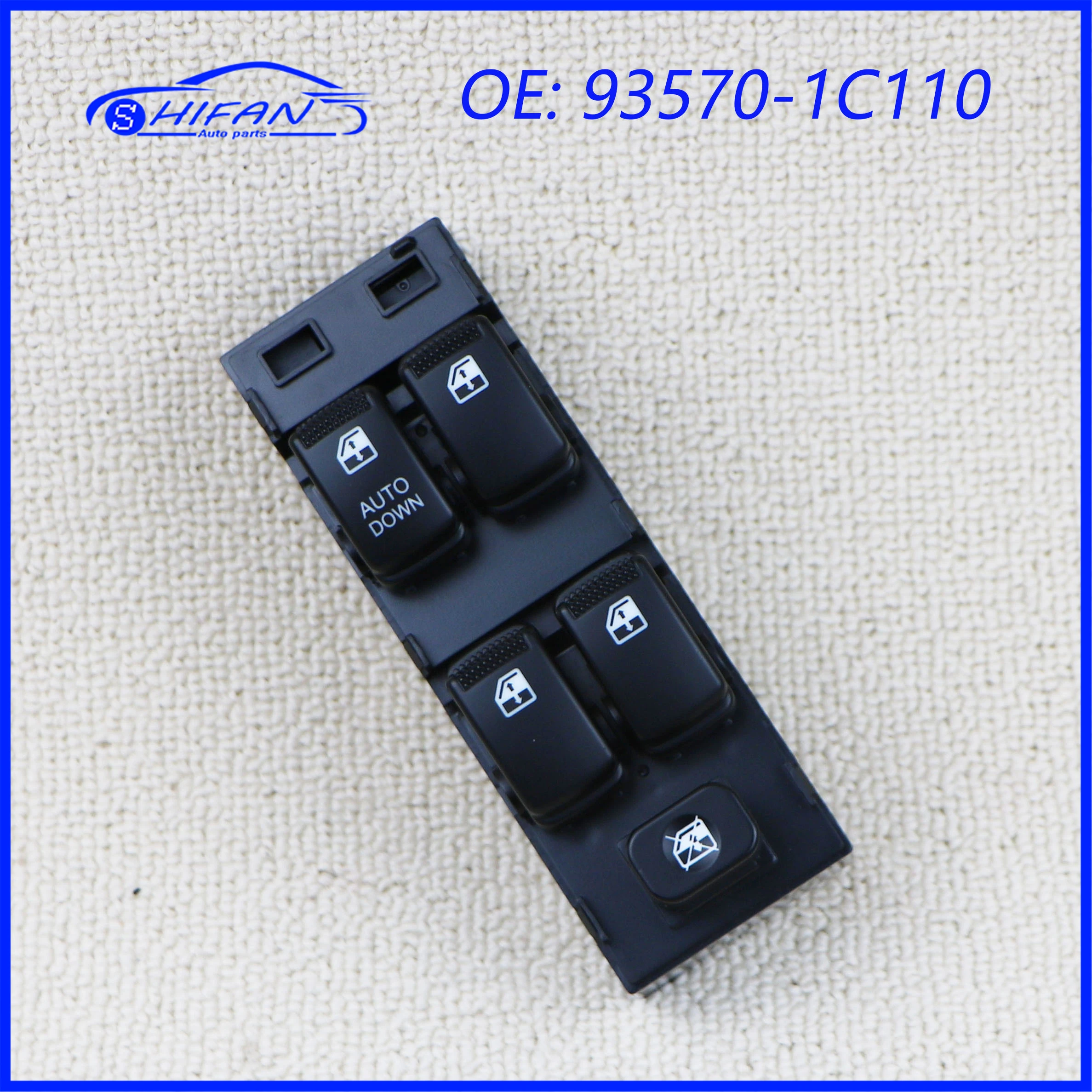 

93570-1C110 Car Front Left Electric Control Power Master Window Switch Button For Hyundai Getz 2003-2010 Matrix 2006-2011