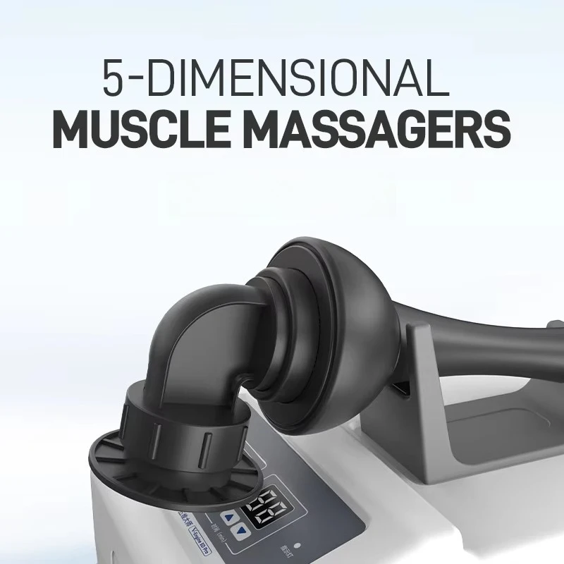 Massage Gun 6 Heads, High Power Vibration, Deep Tissue Fascia Relaxation, Muscle Recovery Tool
