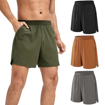 Männer Gym Shorts Quick Dry Nylon Jogger Running Short Hosen Stretch Workout Männer Sweatshorts Casual Fitness Training Männer Jogginghose