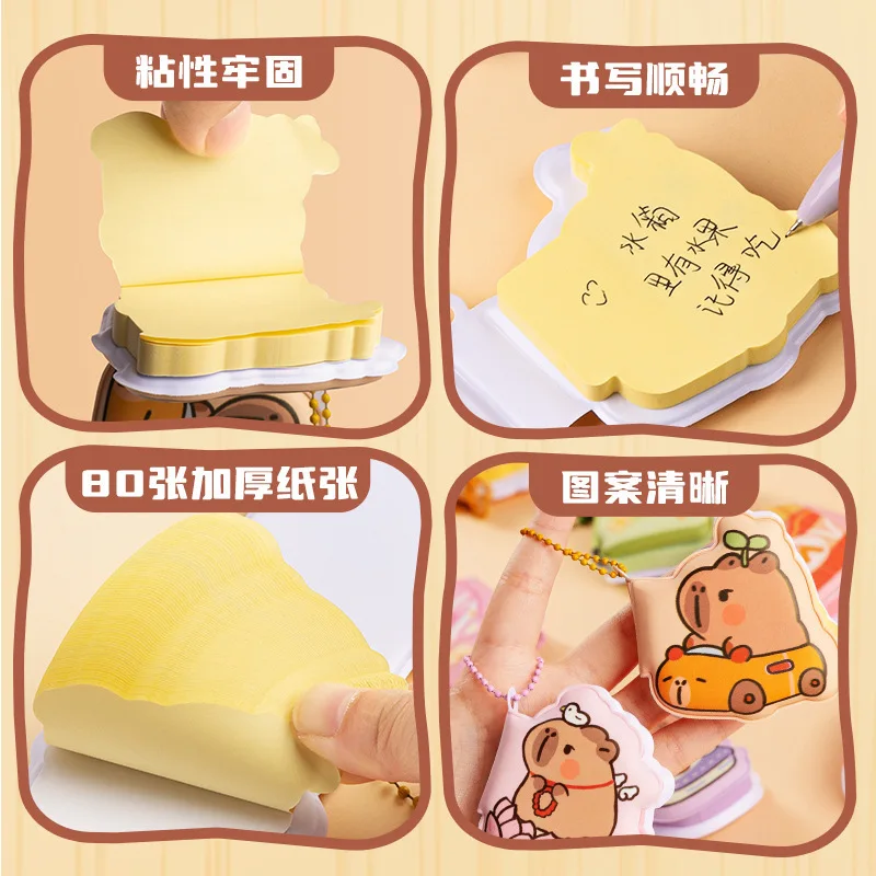 20pcs/lot Kawaii Capybara Notebook Cute Portable Note Book Diary Planner Stationery gift School Supplies