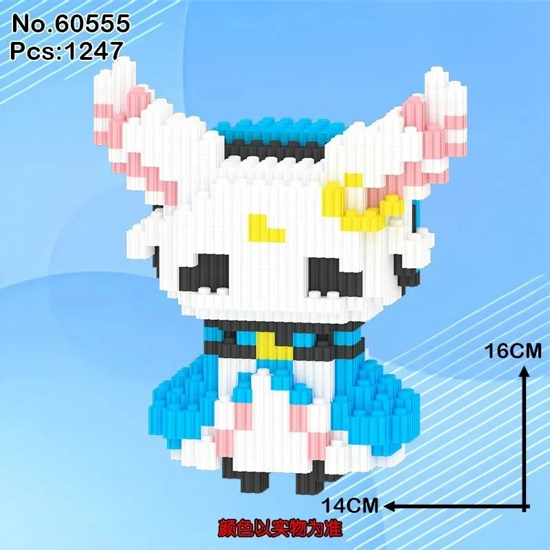 

Hollow Knight The Knight DIY Building Block Universal Compatible Collectible Figure Desk Decoration Gift