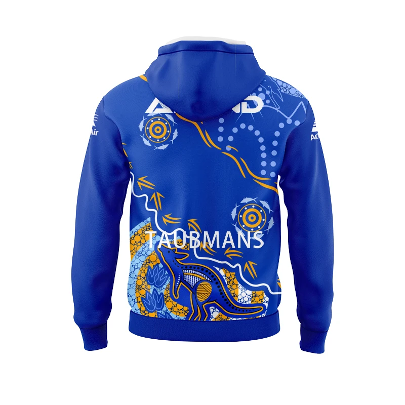 HOODIE-Parramatta Eels Jersey Nacional para Homens, Jersey Étnica, 2024