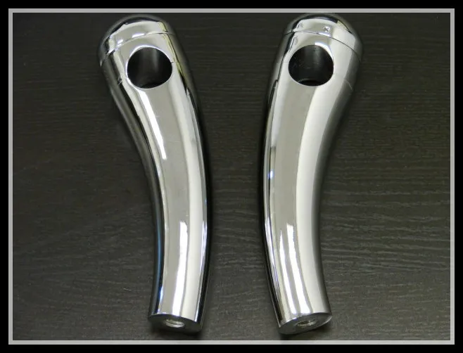 

7" Chrome Handlebar Pullback Risers For Harley FL Dyna Sportster XL Victory Suzuki Yamaha Honda Kawasaki.Criuiser