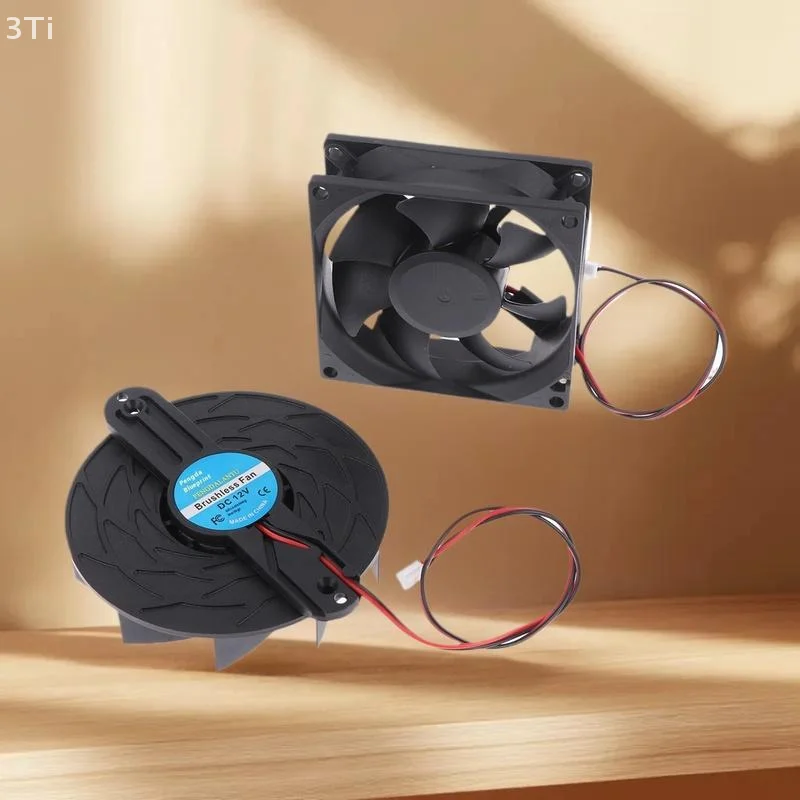 قطعة واحدة 12 فولت تيار مستمر JSF922512HS M-305IB مروحة تبريد ثلاجة السيارة مع تصميم فراشة بسلكين