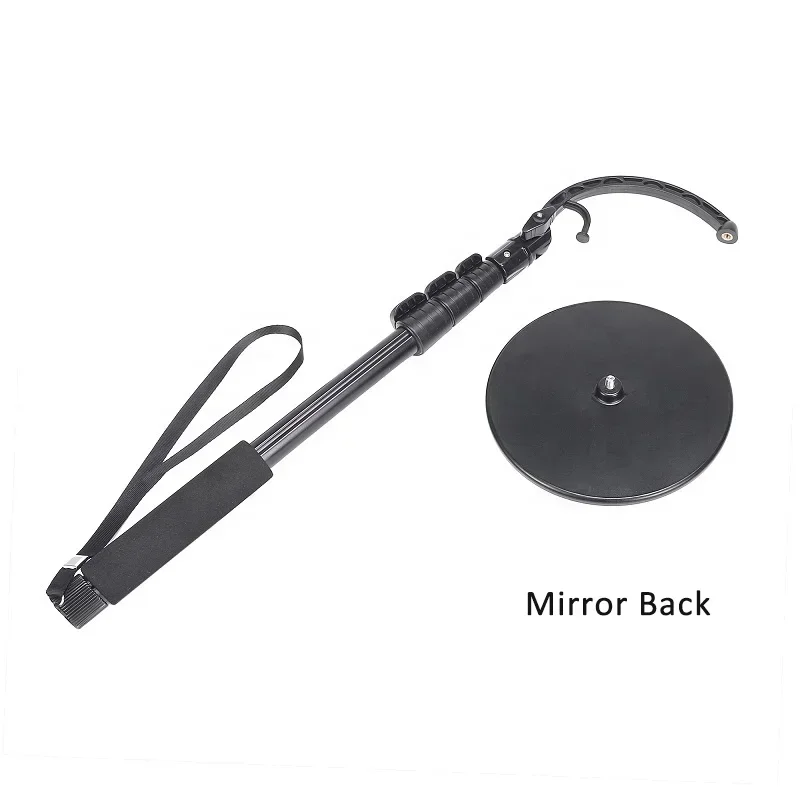 Highly effective under vehicle inspection mirror kit telescopic search mirror