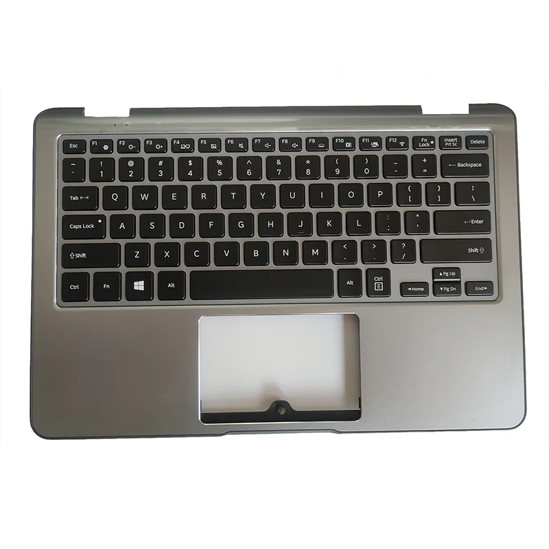 New Upper Palmrest US Backlit Keyboard BA98-01386A For Samsung 730QAA NP730QAA