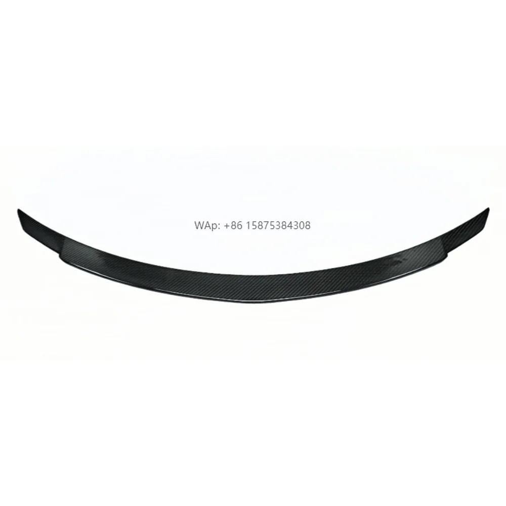 

Car Rear Spoiler AD V1 Style Dry Carbon Fiber Roof Spoiler Modification Suitable for Model Y