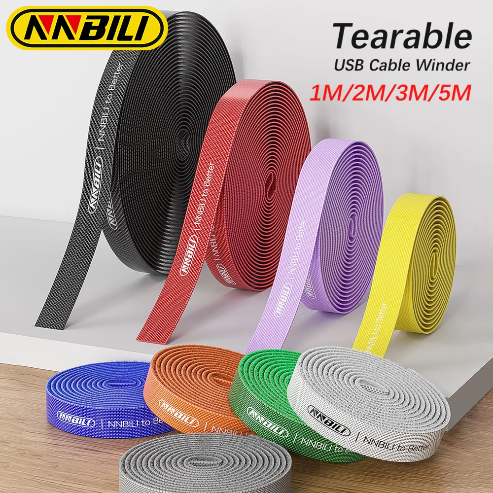 NNBILI 1 m 3 m 5 m Organizer Draht Wickler Krawatten Kopfhörer Maus Kabel Management USB Ladegerät Kabel Schutz für Huawei iPhone iPad