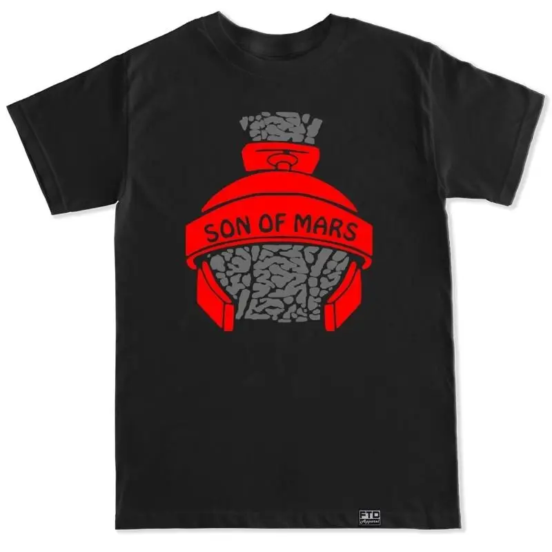 AIR SON OF MARS Blue Red Purple Grape Black White Cement matching shoes  T shirt