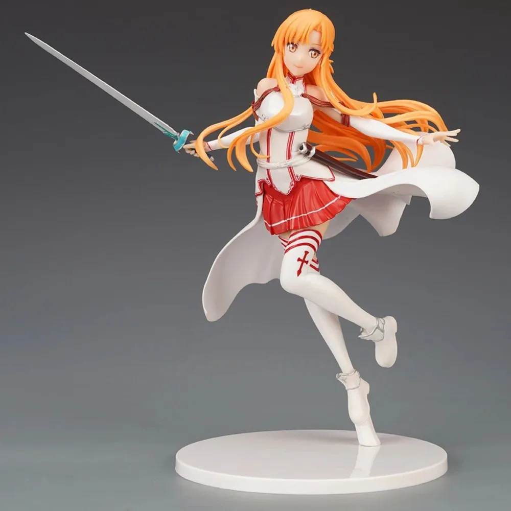 23cm Alter Sword Art Online skala Ordinal Asuna 1/7 skala lengkap figur koleksi Model mainan