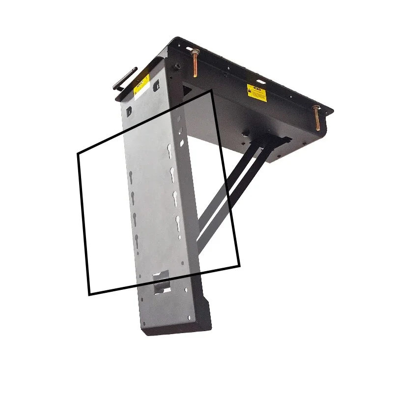 Motorized Ceiling Flip TV Mount 32-65 Inch, Remote Control Electric Flipping TV Bracket, Max Load 40kg