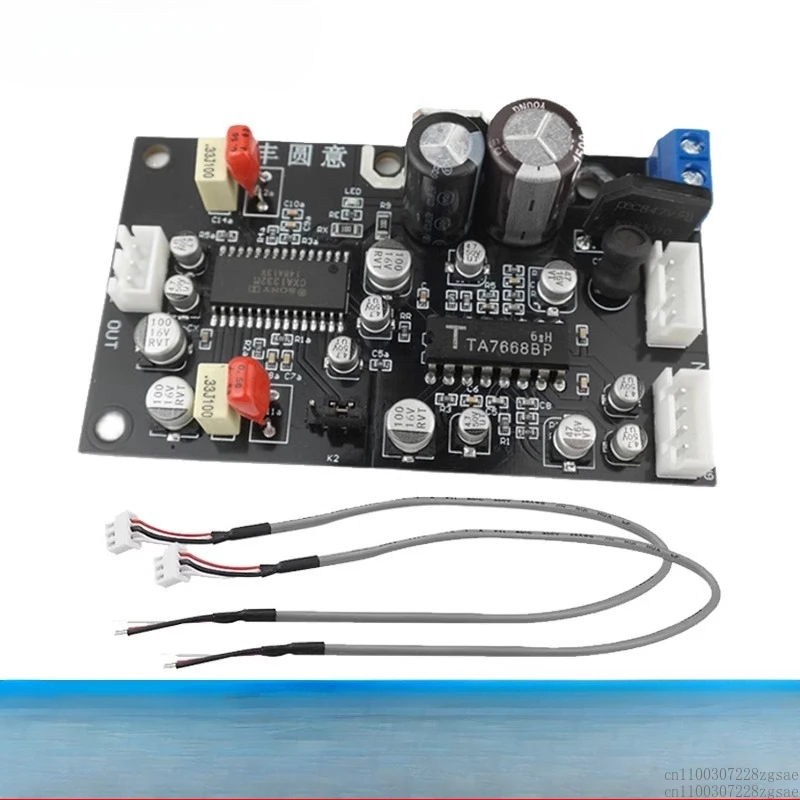 

TA7668 стерео звуковая лента CXA1332 шумоподавляющая лента для записи головы, плата усилителя передней сцены