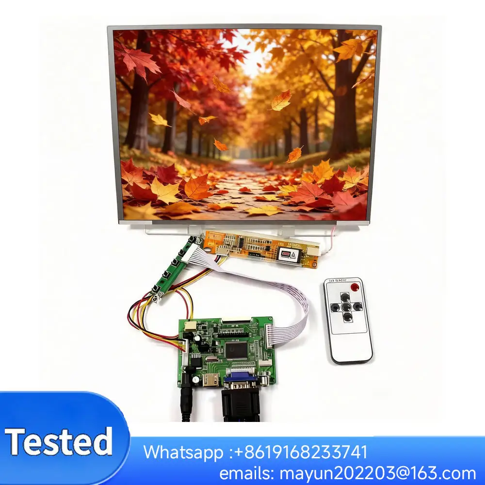 

12,1-дюймовый сменный ЖК-экран: 1024×768, для N121X5/LTN121XT, включает плату контроллера HDMI/VGA/AV.