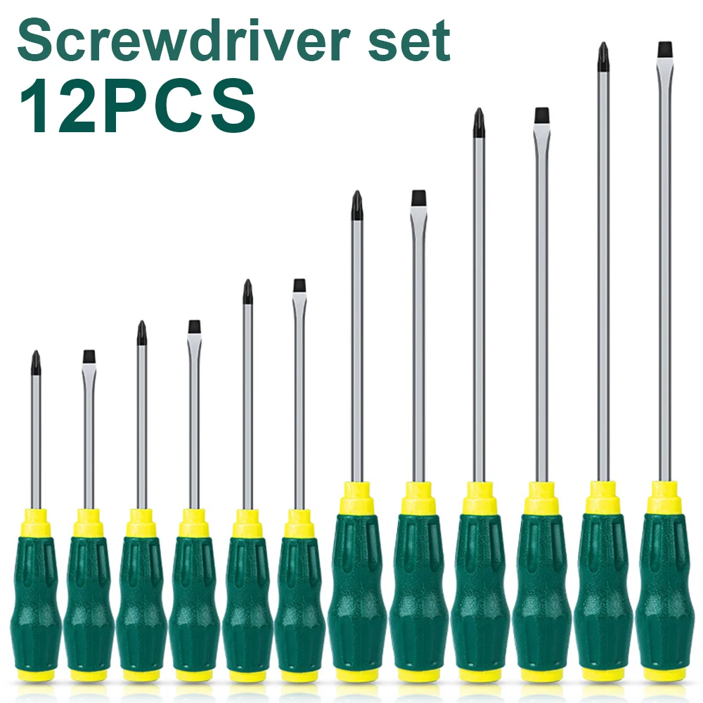 

Набор отверток с универсальной ручкой и магнитной изоляцией, ручные инструменты для ремонта безопасности, крестовая/прямая мини-отвертка