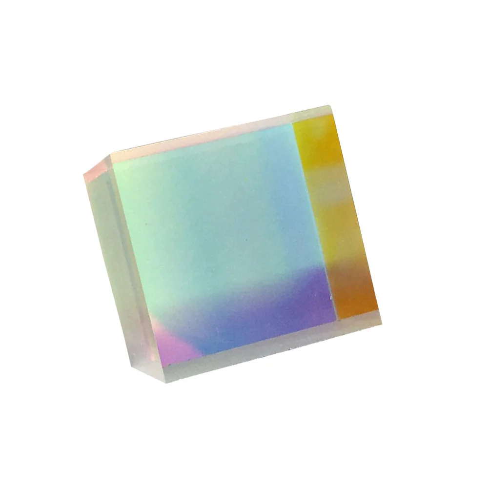 

Rgb Prism Optical Glass Crystal 15x15x15mm Science Teaching Decoration Kindergarten Primary School Teaching Aid